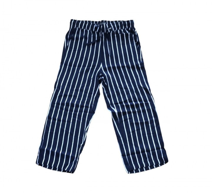 Gestreepte lange broek - Meisjes