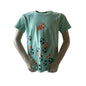 T-shirt voetballen overall. Kleur mint-groen, materiaal is van 100% katoen en is van het merk Blue Seven. Verkrijgbaar in verschillende maten
