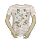 T-shirt met zeemeerminnen is wit roze gestreept. Van het merk Blue Seven en van 100% katoen in verschillende maten verkrijgbaar.