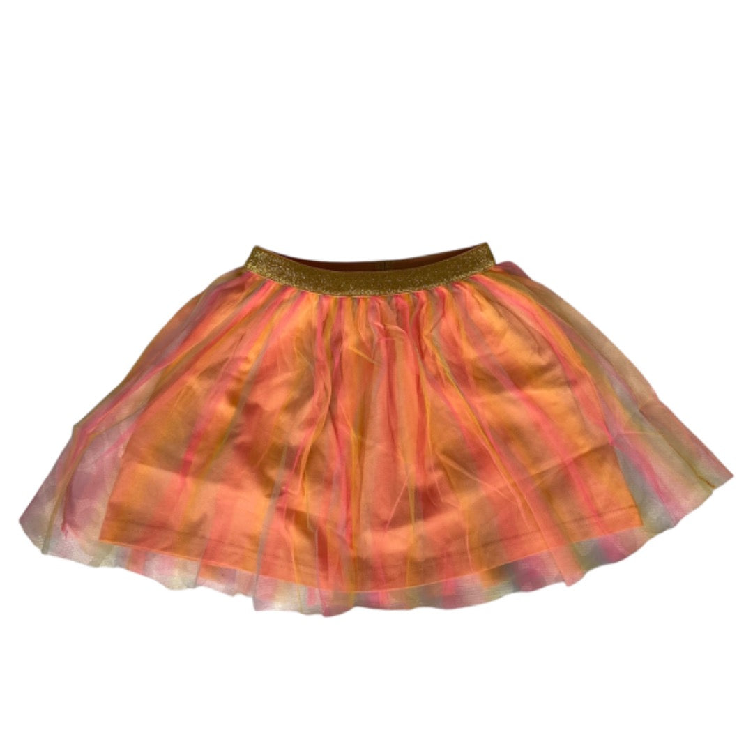 Tule rokje met kleurrijke regenboog tule. Gouden elastische band, is van het merk Blue Seven en verkrijgbaar in verschillende maten.