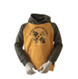 Hoodie skateboard okergeel/groen van het merk Blue Seven en van 100% katoen. Verkrijgbaar in verschillende maten.