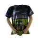Trekkershirt groene trekker met gele velgen en een balenpers erachter. Materiaal is van 65% katoen en 35% polyester. Verschillende maten verkrijgbaar.