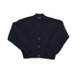 Zwarte vest gebreid van Blue Seven in de maten 140, 152 en 164.